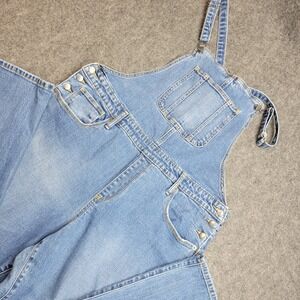 Universal Thread Overalls Womens 16x33R Blue Denim Streetwear Adjustable Y2K